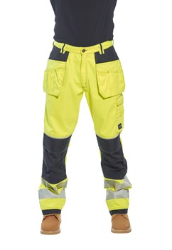 Светоотражающие рабочие брюки с карманами PW3 PORTWEST T501 - фото 47534