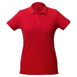 Рубашка поло женская Virma Lady, красный - фото 54696