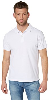 Рубашка-Поло (тк.Трикотаж,205), белый - фото 54710