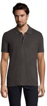 Рубашка-Поло (тк.Трикотаж,205), т.серый - фото 54712