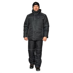 Куртка мужская утепленная Викинг черный - фото 55757