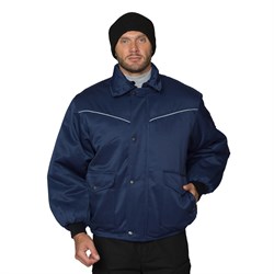 Куртка мужская утепленная Механик темно-синяя - фото 57052
