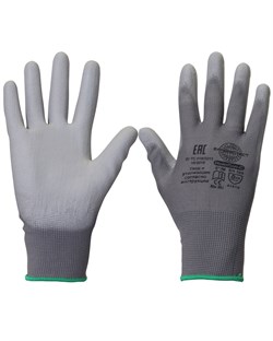 Перчатки Safeprotect НейпПол-С (нейлон+полиуретан, серый) - фото 60483