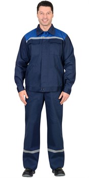 Костюм "СИРИУС-ЭКСПЕРТ" куртка, полукомбинезон, 100% х/б, пл. 210 г/кв.м - фото 63504