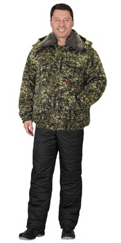 Куртка "СИРИУС-Полюс" зимняя короткая КМФ Трава - фото 64447