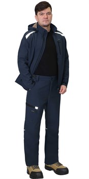 Костюм "СИРИУС-Спейс" куртка, брюки, софтшелл синий - фото 65164