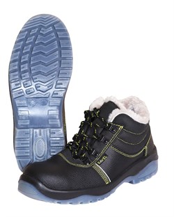 Ботинки "Профи-Зима РТ", кожа, МП, иск. мех, ПУ-ТПУ - фото 65401