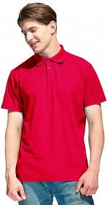 Рубашка-Поло (тк.Трикотаж,205), красный - фото 6587