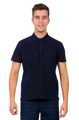 Рубашка-Поло (тк.Трикотаж,205), т.синий - фото 6588