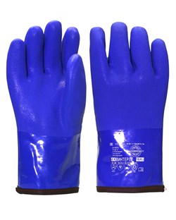 Перчатки утепленные Safeprotect ВИНТЕРЛЕ (ПВХ, акриловый мех) - фото 66181