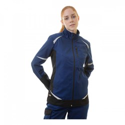Женская рабочая куртка Brodeks KS228, синий/черный, 245 г/м2 - фото 69371