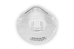 Респиратор VEGA R2 Air flap (FFP2) с клапаном (10 шт) - фото 70770