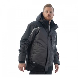 Зимняя куртка Brodeks KW231, серый/черный - фото 71239