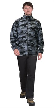 Куртка флисовая КМФ Мультикам серый - фото 72036