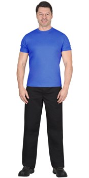 Футболка васильковая Сириус Стандарт 160г/м2  (ЧЗ) - фото 76494