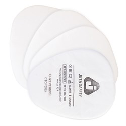 6020P2R Предфильтр противоаэрозольный Jeta Safety класса P2 R, в упаковке 4 шт - фото 76666