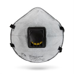 JM-8616 Micron Одноразовый респиратор с клапаном с углем А, FFP1 NR D, чашеобразный (упак. 10 шт) - фото 77046