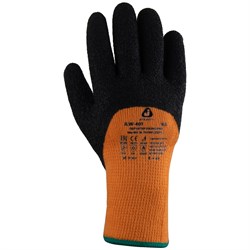 Перчатки акриловые утепленные с начесом с латексным покрытием 3/4 JLW-401 Viking Pro - фото 77295