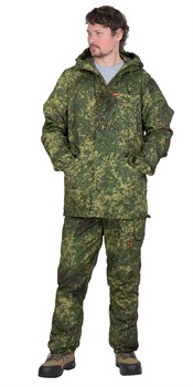 Костюм СИРИУС-ГОРКА куртка, брюки, помочи, КМФ Цифра зеленая - фото 84009