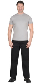 Футболка светло-серая СИРИУС-СТАНДАРТ 160г/м2 в уп.100 шт. за шт. - фото 84171