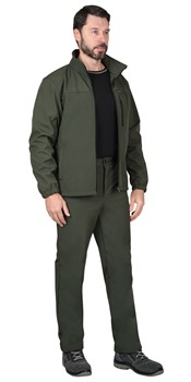 Костюм СИРИУС-АЗОВ хаки софтшелл пл 350 г/кв.м - фото 84415