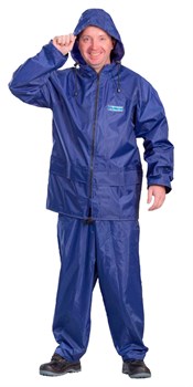 Костюм влагозащитный Poseidon WPL (225 гр./м2) синий (ЧЗ) - фото 84599