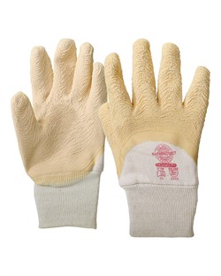 Перчатки Safeprotect САНДМЕН РЧ (джерси+рельефный латекс) - фото 85322