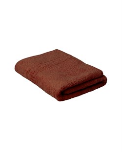 Полотенце махровое (70х140) темно-коричневый (friar brown) 430 г/м2 (Туркмения) (х55) - фото 85919
