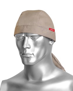 Бандана бежевая - фото 86872