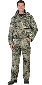Костюм СИРИУС-ПУМА куртка, брюки (тк. Грета 210) КМФ Степь - фото 87038