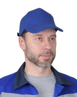 Кепка-бейсболка василёк (пакет по 50 шт.,в упаковке 200 шт.) - фото 87410