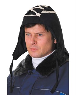 Подшлемник строительный (диагональ, ватин 2-х слойный) - фото 87460