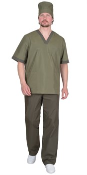 Костюм СИРИУС-РЕАЛ мужской оливковый с хаки - фото 87599