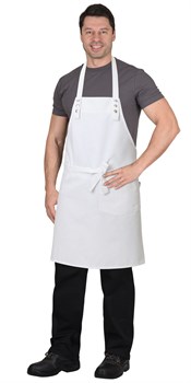 Фартук СИРИУС-БАРИСТА белый - фото 87665