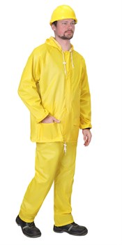 Костюм влагозащитный SIRIUS Стандарт (210 гр/м2) желтый (ЧЗ) - фото 87949