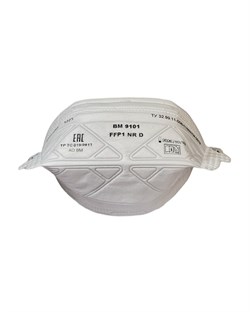 Респиратор ВМ-9101 NR D FFP1 (4 ПДК) без клапана, складная, от аэрозолей (кр25х1000) - фото 88082