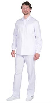 Костюм СИРИУС-СИЦИЛИЯ мужской белый - фото 89144