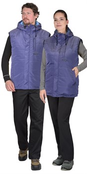 Жилет СИРИУС-ЗОДИАК индиго (на подкладке флис) - фото 89330