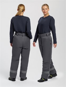 Брюки зимние женские Кнейд СОП (тк.Смесовая,210), т.серый - фото 92243