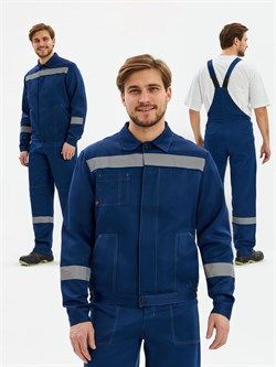 Костюм Лигор-2 СОП К. (тк.Смесовая,210) п/к, т.синий - фото 92275