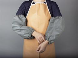 Нарукавники (тк.Диагональ прорезиненная,460), серый - фото 92408