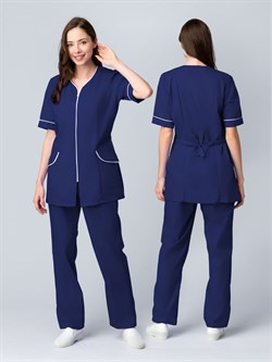 Костюм женский Вера (тк.ТиСи), т.синий - фото 92487