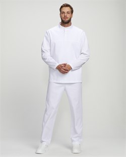 Костюм мужской ХАССП-Стандарт NEW (тк.Смесовая,160), белый - фото 92522