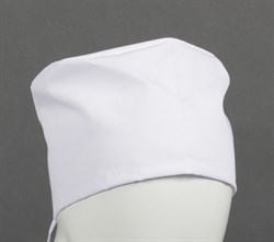 Белый колпак для медиков (ткань ТиСи) - фото 92544