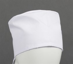 Белый колпак для медиков (ткань Бязь, ГОСТ) - фото 92589