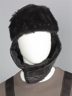 Шапка Евро Ушанка, черный - фото 92594