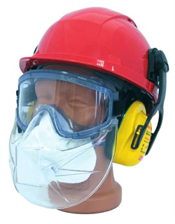 Щиток защитный РОСОМЗ™ PANORAMA к очкам закрытым, 00777 - фото 92979