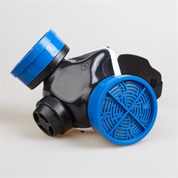 Полумаска Бриз-2201 (РПГ) противогазовая с фильтром А1В1Е1 - фото 93081