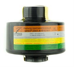 Фильтр противогазовый Бриз-2001 А1В1Е1К1 - фото 93084