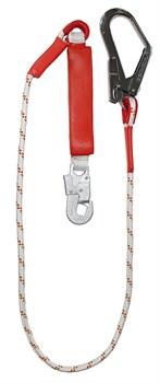 Строп аВер К50+К20 NL (веревка) с амортизатором 1 бол.+1 соед.кар. - фото 93213